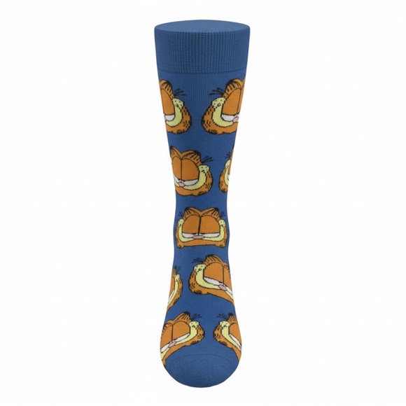 Garfield Patterned Blue Socks - Picture 4 of 7
